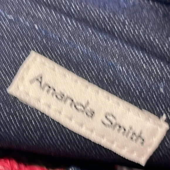 Amanda Smith New Small Straw Purse for the Occasion Sz 8” x 8.5” x 3” - Picture 5 of 6